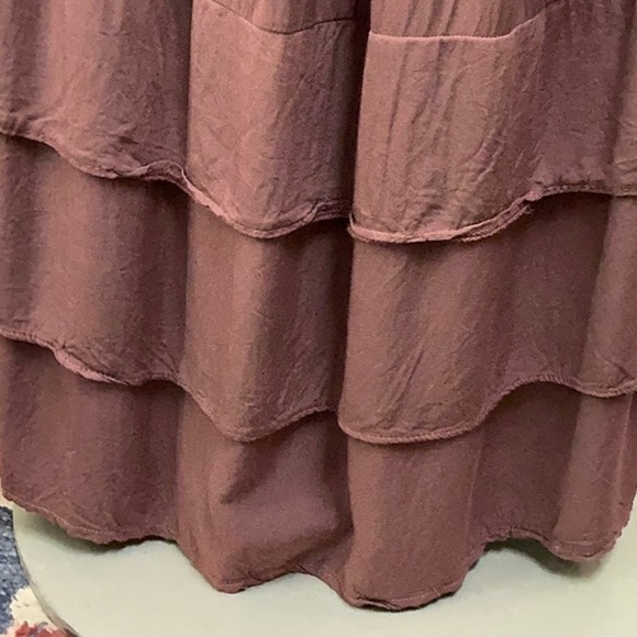 Jen’s Pirate Booty Dress NWT maxi long Chocolate Merlot backless halter S $225 - Picture 11 of 17